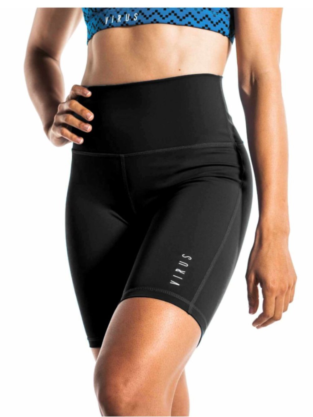 Virus Legacy Tech Shorts in Black